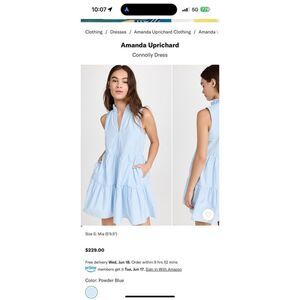NWOT Amanda Uprichard Connolly Dress
